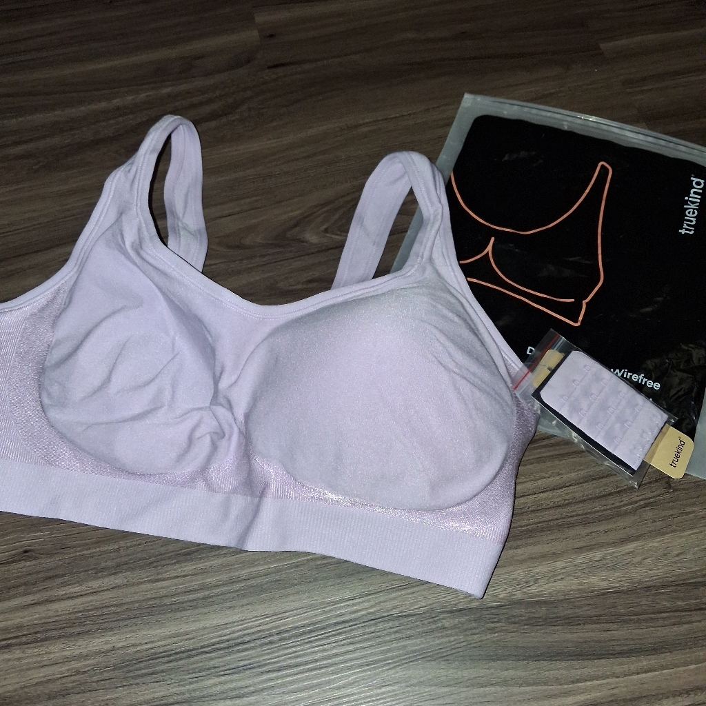 Seamless Light Pink Wireless Comfort Bra  Brand Truekind